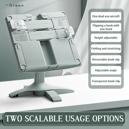 New Lifting Landing Reading Bookshelf Stand Adjustables Tablet Books Holder Multifunctional Bookstand for Home Office Study Room
