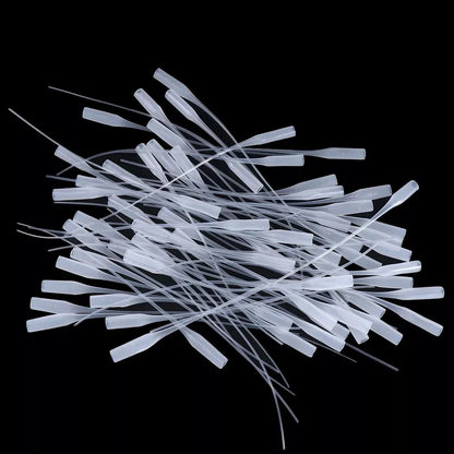 Glue Micro Tip Plastic Glue Bottom Tips Precision Applicator Dropping Tube Nozzle for Glue Extender Precision Applicator Pipette