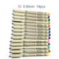 Set of 8/14colors SAKURA Pigma Micron Liner Pen 0.25mm 0.45mm Color Fineliner Drawing Lines Marker Pen Student Art Supplies