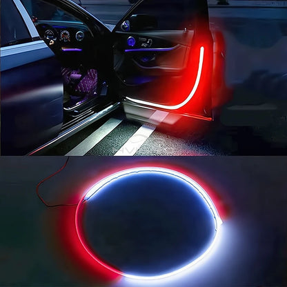 Car Door Opening Warning Flash Led Welcome Light Parking Safety auto Strobe Signal Lamp Waterproof Auto Decorative Ambient Bulb
