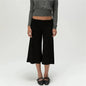 Women Fold Over Waist Gaucho Pants Low Rise Cropped Wide Leg Capri Pants Summer Foldover Culottes Yoga Pants Pajama Bottoms