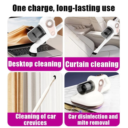 4-in-1 Cordless Stick Vacuum Cleaner 55000Pa Suction Power Powerful  Cordless Rechargeable Lithium Battery for Carpet Floor Pet