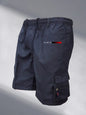 Men's Tactical Shorts Elastic Waist Cargo Work Shorts Men Outdoor Casual Street Style Jogging Shorts Loose Work Casual Shorts
