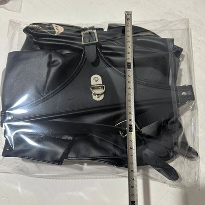 Female Leather Revealing Restraint Clothing Punk Style Couple Sex Bdsm