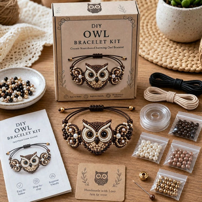 DIY Beaded Bracelet Making Kit,All in 1 Jewelry Making Set Beginner-Friendly Beaded Animal Making Kits,(Non Finished Products)
