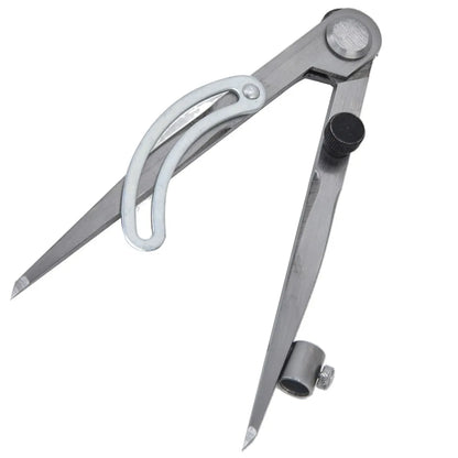 12 Inch / 8 Inch Wing Divider Compass Lockable Wing Design Carbon Steel Geometry Drafting Compass With Pencil Holder