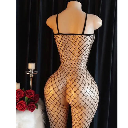 Fishnet Bondage Bdsm Body Stockings Crotchless Transparent Porn Toys Sexy Women's Lingerie Adult Sex Goods Erotic Game Costumes