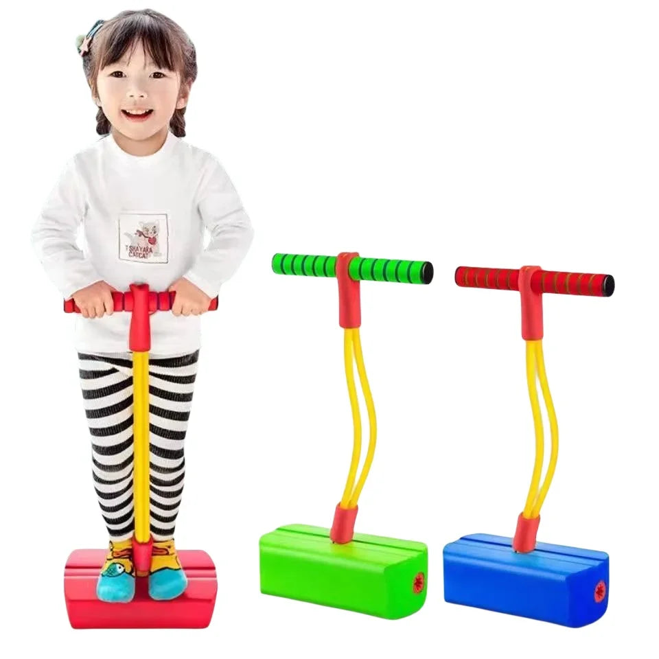 Grow Taller Balance Toy Frog Jumping Sports Outdoor Exercise Equipment Fitness Bouncing Sound Education Toys