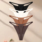 4PcsSet Seamless Ultra-thin Underwear Women Sexy Thin Belt Panties Female High Stretch Thongs Girls Breathable G-String Lingerie