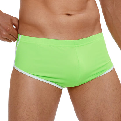 Sexy Running Elastic Sport Shorts Men's Summer Shorts Hot Pants Bar Nine Points Slim Fit Cotton Milk Silk Men's Fashion