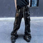 Owen Seak Men Cargo Pants Casual Loose Gothic Men's Trousers Autumn High Street Black Long Pant Size XL