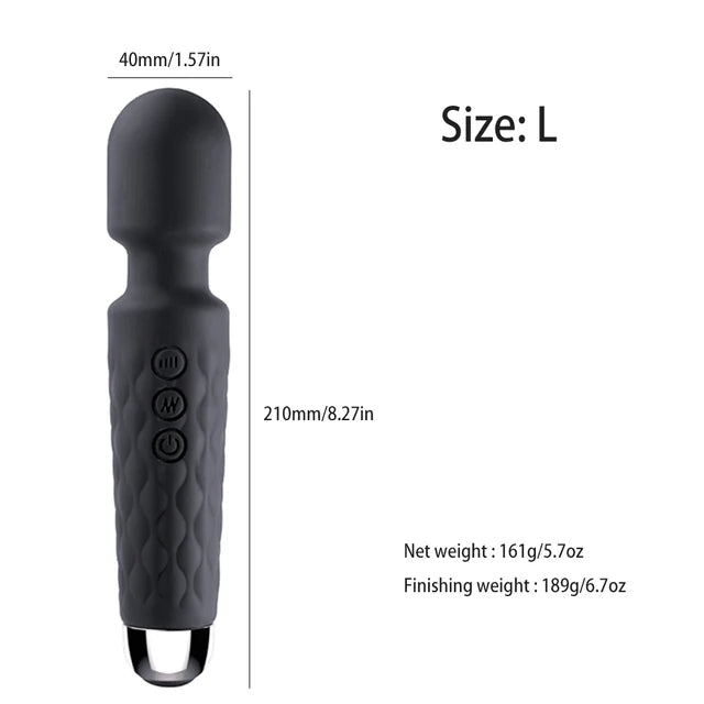 Wireless Dildos AV Vibrator Magic Wand for Women Clitoris Stimulator G Spot Massager Vibrator Female Masturbator Adult Sex Toys