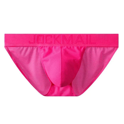 Sexy Man's Underwear Briefs Underpants Nylon Mesh Quick Dry Men's Briefs Bikini Slip Men's Tanga Briefs Nylon  SPANDEX