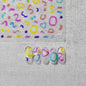 Line Flower Powder Blusher Love Heart High Quality Jelly Series Adhesive Nail Sticker Nail Art Decoration Decals Design T-2830