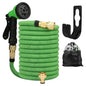Garden Hoses 25-150ft Water Hose Expandable Flexible Garden Expanding Hoses 8 Function Nozzle Spray Wall Mountable Water Hose