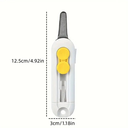1pc, Magnetic Mini Box Cutter Portable Box Cutter Letter Opener and Paper Cutter Retractable Blade Durable ABS Material Mini Box