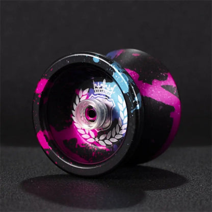 10 Ball Bearing Metal Yoyo Fashion Alloy Aluminum Unresponsive Yoyo Ball Spinning String Professional Yo Yo Toys 1A/3/5A