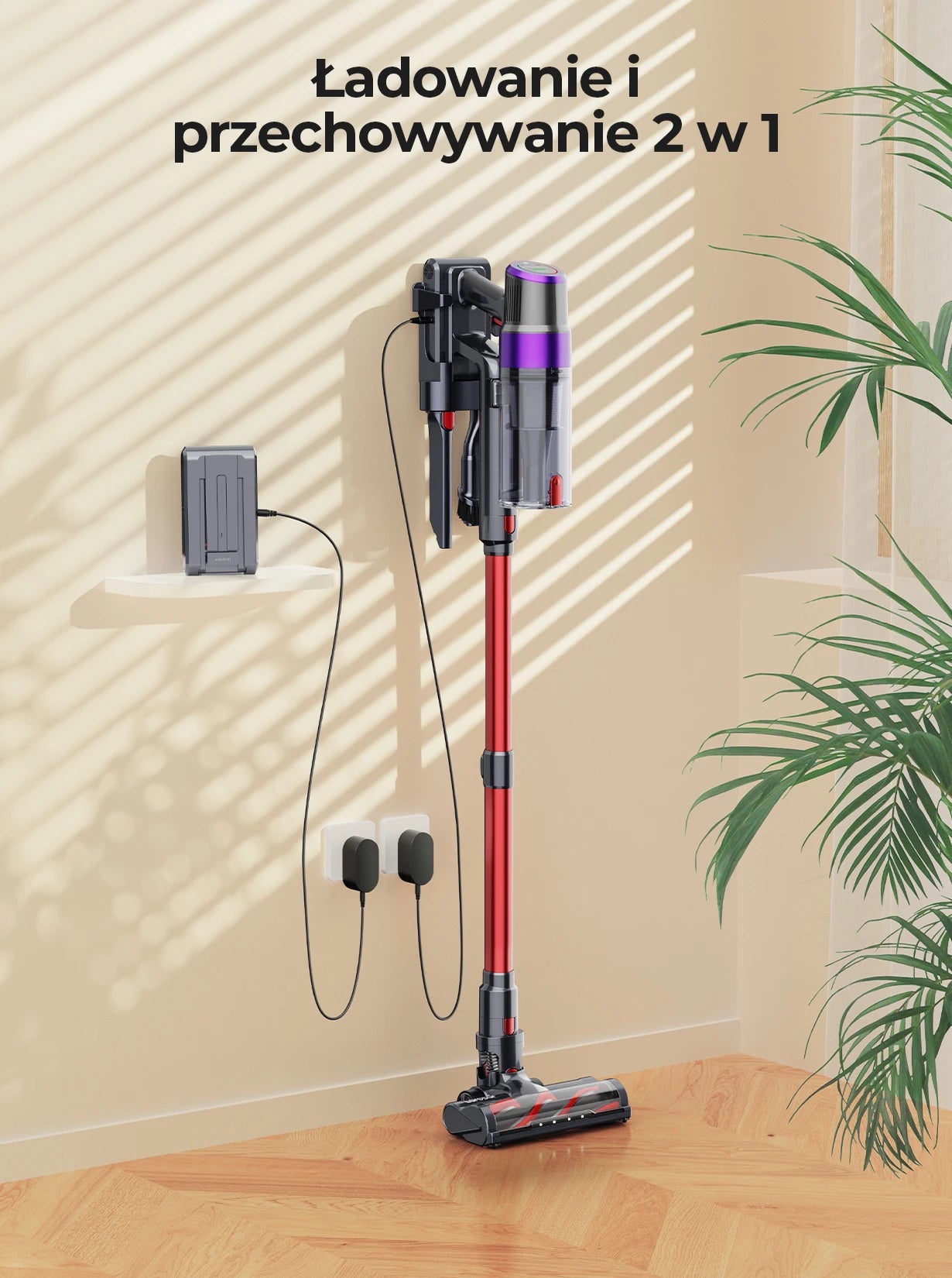 Laresar V8 Cordless Vacuum Cleaner Handheld Car 48000PA 500W 60 Mins Home Appliance Wireless Removable Battery Brushless motor