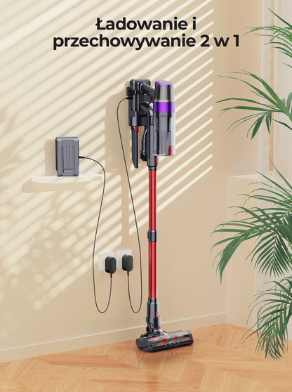 Laresar V8 Cordless Vacuum Cleaner Handheld Car 48000PA 500W 60 Mins Home Appliance Wireless Removable Battery Brushless motor