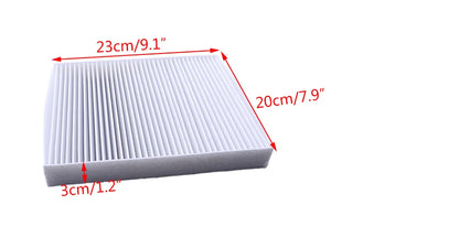 4861737AA Car Engine & Cabin Air Filter Replace Fit for Chrysler Town & Country Dodge Grand Caravan Ram VW Routan 2012 2013 2014