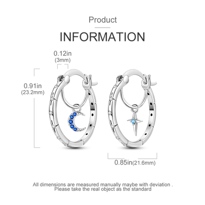 925 Sterling Silver Earrings Jewelry Hoop Flower Ear Studs Campanula Sparkling Pave Earring Wedding Gift For Women Anniversary