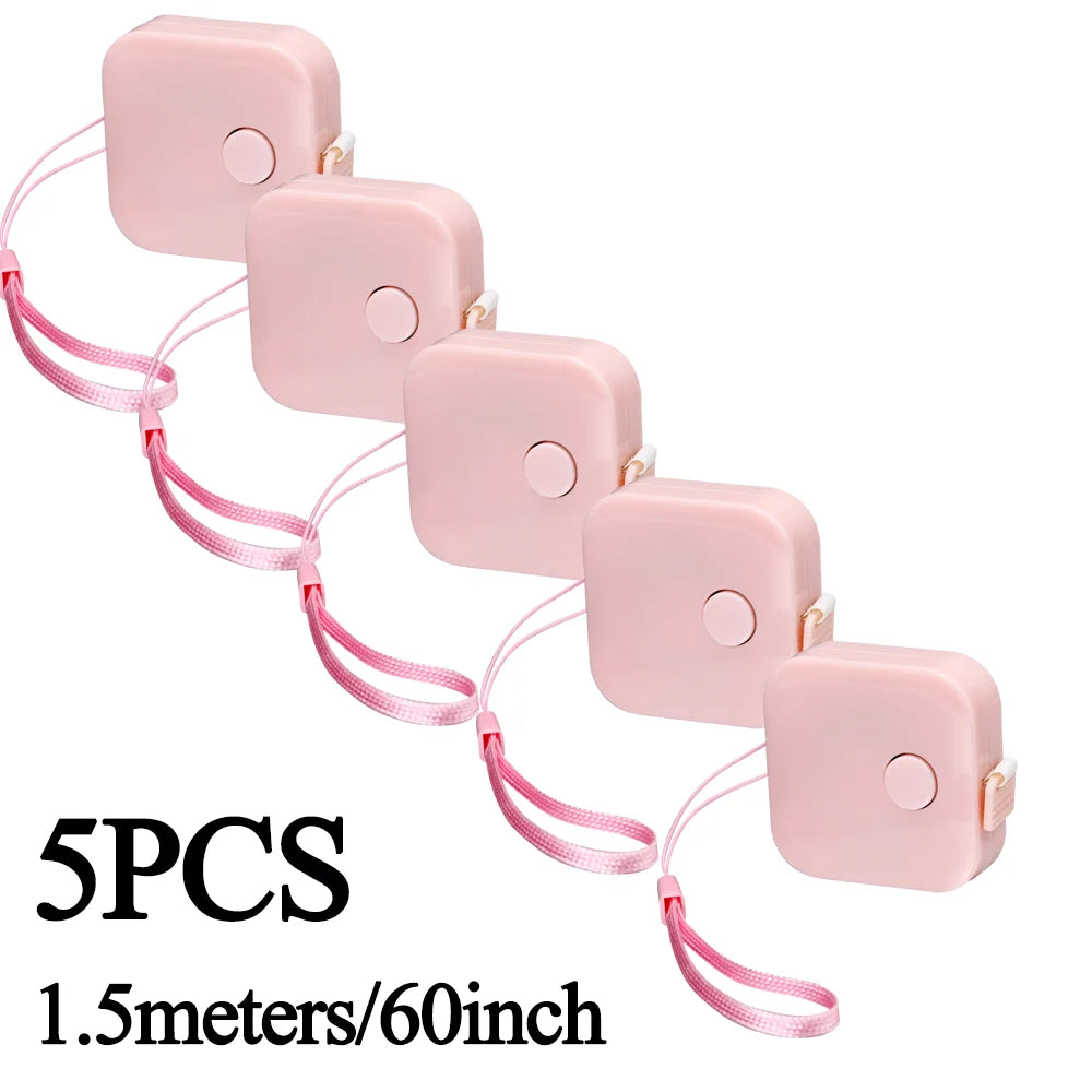 1.5m Portable Double Scale Tape Measure Multi-functional Soft Ruler for Weight Loss Medical Body Measurement Sewing Tailor Craft