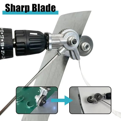 Electric Drill Convert Shears Plate Cutter Metal Sheet Cutter Tool Labor-saving Cutting Tool Sheet Metal Cut Electric Scissor