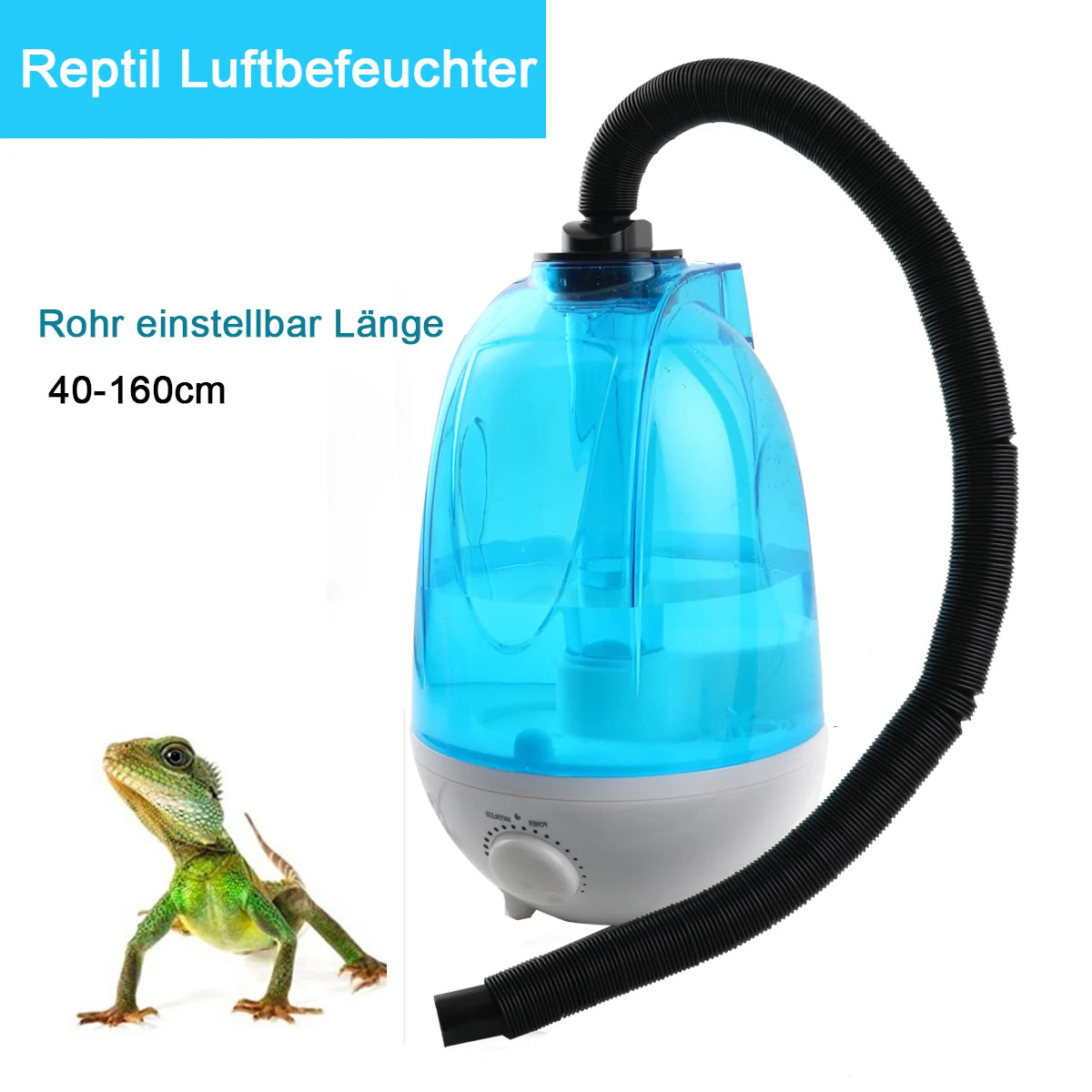 4L Reptiles Pet Fog Maker Atomizer Air Humidifier for Amphibians Terrariums LED Maker Fogger Pet Supply