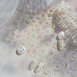 Shell Light Starfish Shell Nail Stickers Cute Starfish Decorative Stickers For Nails DIY 3D Self Adhesive Summer Manicure Decals