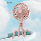 Mini Clip On Fan for Car Seat Crib Baby Stroller Fan Handheld Rechargeable USB Fan Small Cooling Fans Baby Stroller Accessories