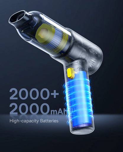 Baseus Car Vacuum Cleaner Wireless Air Dust Blower Gun for Car Powerful Portable Car Cleaning Appliance Cordless Vehicle Cleaner