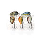 TREHOOK 5pcs 1.5g 3cm Mini Wobblers/Crankbait Fishing Lure Artificial Bait Hard Floating Wobbler for Fish Bass Fishing Tackle