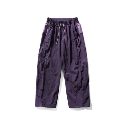Outdoor Sports Casual Track Pants Men Women Lightweight Hiking Breathable Waterproof Quick Dry Loose Techwear Cargo Pant Trouser