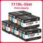 Compatible Ink Cartridge For HP 711 711XL For HP711 Replacement Ink Cartridge For HP DesignJet T520 T120 T530 T130Inkjet Printer