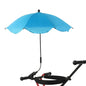Universal Sun Umbrella for Baby Stroller UV Protection Pram Umbrella 360° Adjustable Rainproof and Windproof Sunshade Parasol