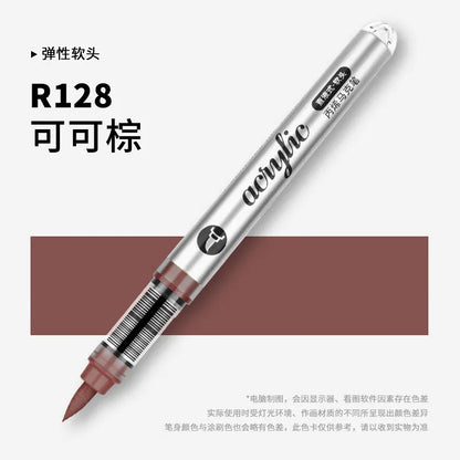 1 PC 120 Colors Acrylic Paint Marker Pens Professional Drawing Pens for Graffiti Manga School Aesthetic Stationery Art Supplies