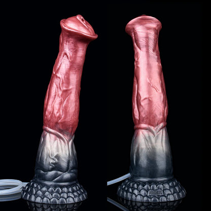 NNSX Horse Squirting Anal Plug Dildo Ejaculation Penis with Strong Sucker G-spot Stimulation Silicone Erotic Sex Toys For Woman