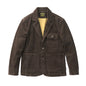 Heavyweight corduroy casual blazer for men American retro Ame Kaji loose jacket