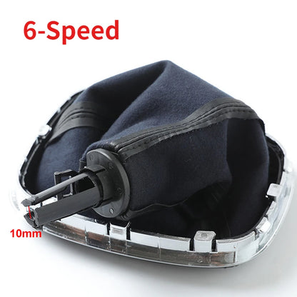 Car Accessories For Opel/Vauxhall Corsa D S07 E X15 Hatchback Van 5/6 Speed Manual Gear Shift Knob Shifter Gaiter Boot Cover