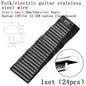 Fingerboard Frets Fret Wire For Electric Guitar Nickel Silver Stainless Steel 2.4MM 2.7mm 2.9MM Repair Material Accessories