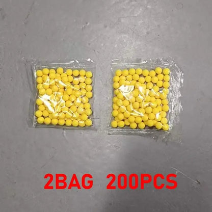 BB Bomb6mm 7mm Flexible Glue Soft Rubber Balls 7-8mm Elastic Rubber Bullet For Toy Gun Outdoor Shooting Game Accessories
