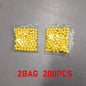 BB Bomb6mm 7mm Flexible Glue Soft Rubber Balls 7-8mm Elastic Rubber Bullet For Toy Gun Outdoor Shooting Game Accessories