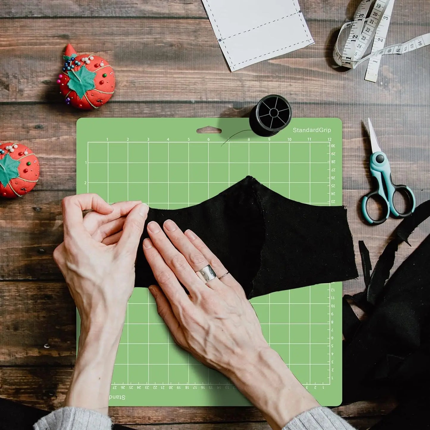 Standard Grip Cutting Mat for Cricut,4 Pack Cutting Mat 12x12