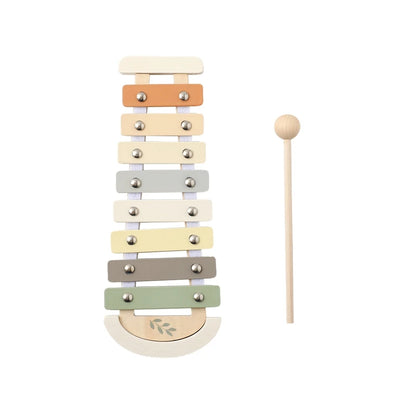 Children's Montessori Toys Baby Sensory Sound Stimulation Toy Baby's Musical Instrument Wooden Cartoon Animal Xylophone Toy Gift