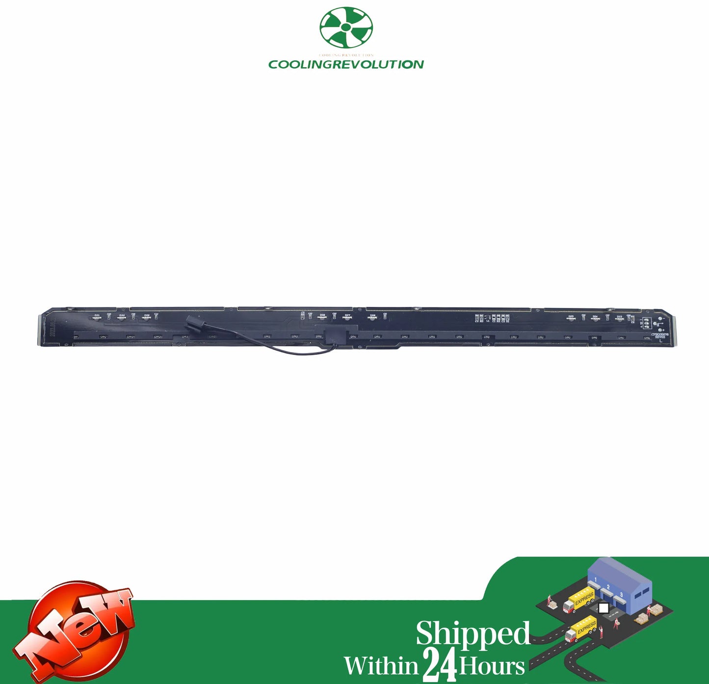 CPBG05076 RGB Video Card Light Strip 3-Wire 4-Pin For ASUS ROG STRIX RTX 3070 3080 3090 Ti  Graphics Card