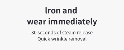HOMEFISH 2025 Touchscreen Heatproof Handheld Hanging Steam Iron Mini Vertical Iron Brush