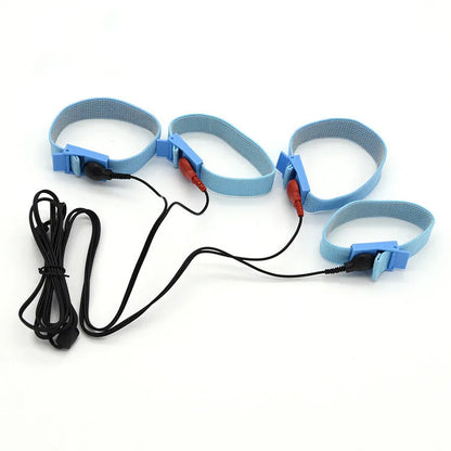 Electric Shocker Anal Butt Plug,E stim Electrosex Penis Ring ,Nipple Electrostimulation Cockring Chastity Cage E-stim Bdsm Toys