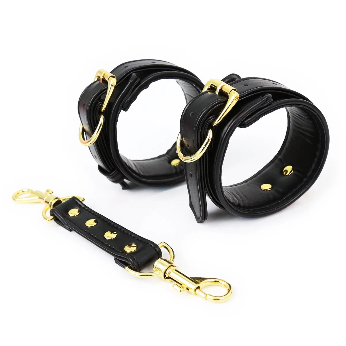 Professional BDSM Red Leather Harness Set Collar Handcuffs Restraint Kit for Women Slave Role Play Fetish Gear Adult Game Toy