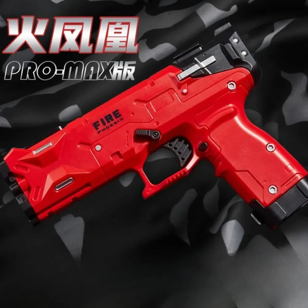 Children Manually Loaded Launcher Shell Soft Bullet Gun Toy Outdoor CS Shooting Game Christmas Gift for Boy