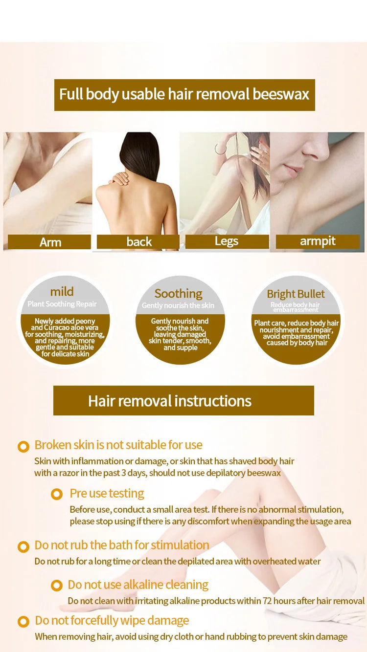 Wax Warmer for Hair Removal Double Depilatory Roll On Wax Heater Mild Home Waxing Machine Suitable for Arm Legs Face Back Armpit